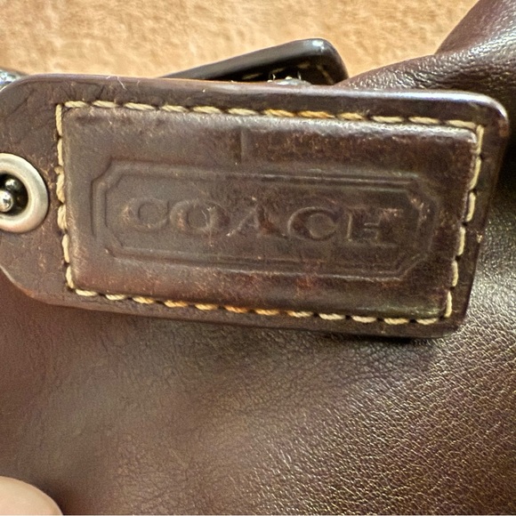 Coach Women’s C06D-1417 East West Legacy Shoulder Bag in Brown Natural Leather - Picture 10 of 10